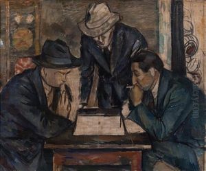 Chess Players by Ilmari Aalto