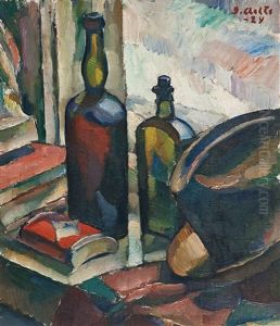 Still Life With Bottles by Ilmari Aalto