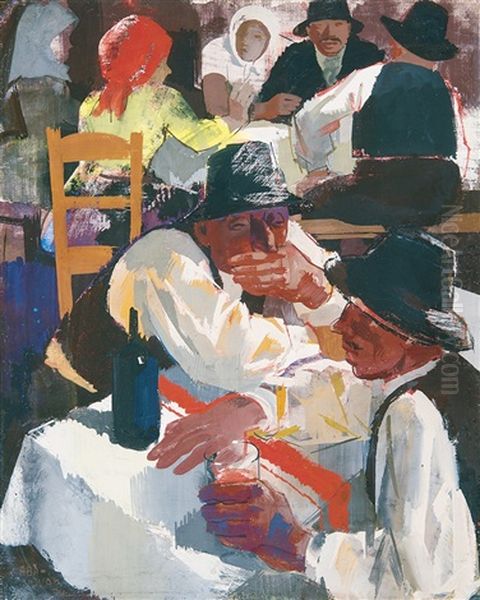 Drinkers (city-fair) - view 1