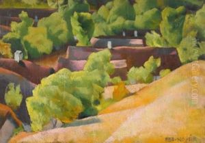 In The Hills Of Buda by Vilmos Aba-Novak