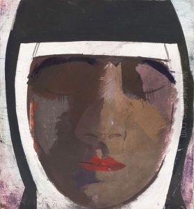 Nun by Vilmos Aba-Novak
