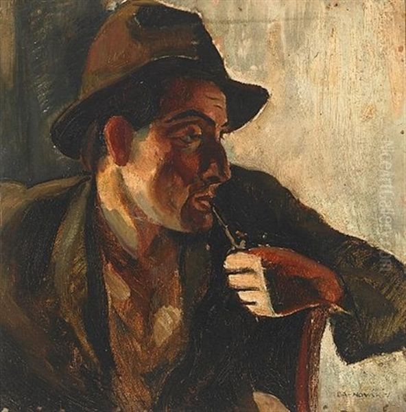 Man With A Pipe - view 1