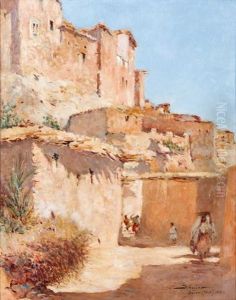 Ruelle De La Casbah D'azrou (atlas)