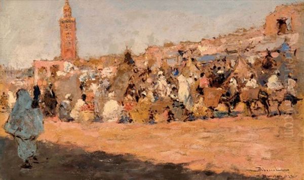Marche A Marrakech (+ Study; Verso) - view 1