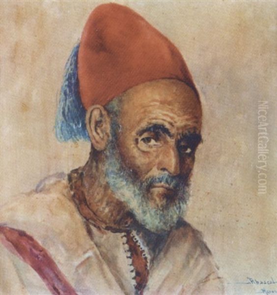 Homme Au Fez (mohasni Du Sultan) - view 1