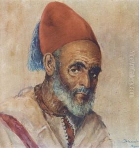 Homme Au Fez (mohasni Du Sultan)