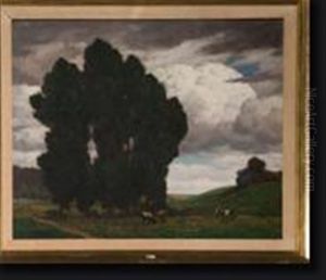 Paysage Aux Vaches by Pierre Abattucci