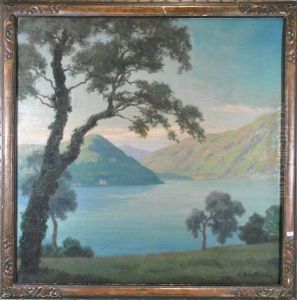 Paysage Lacustre by Pierre Abattucci