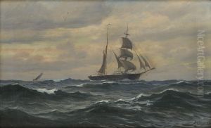 Lensende Skonnert by Martin Aagaard