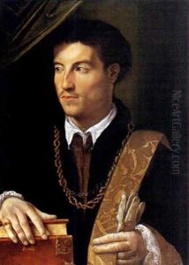 Ritratto Di Gentiluomo by Nicolo dell' Abbate
