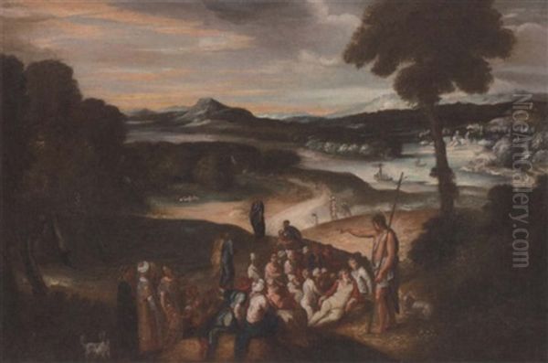 Saint John The Baptist Preaching In The Wilderness - view 1