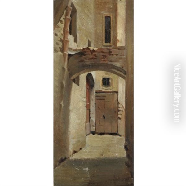 Vicolo Del Campidoglio, Vecchio Mercato Di Firenze - view 1