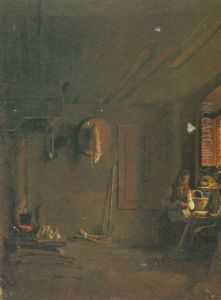 Interno Di Cucina by Giuseppe Abbati