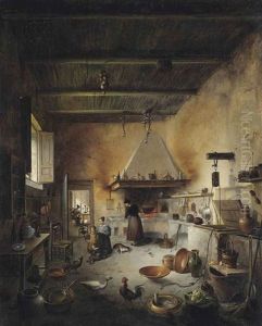 Chaos In The Kitchen by Vincenzo Abbati