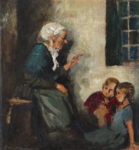 The Storyteller by Salomon Van Abbe