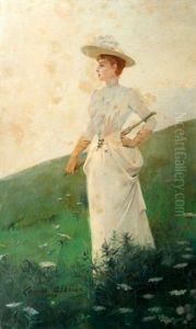 Sarah Bernhardt by Louise Abbema