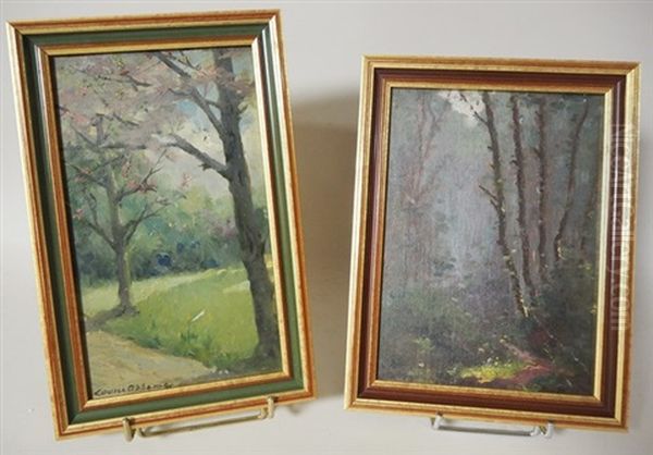 Allee D'arbres En Fleurs - view 1