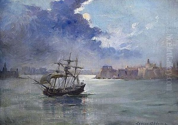 Voilier Quittant Le Port - view 1
