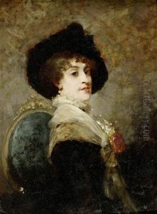 Portrait Einer Pariser Dame by Louise Abbema