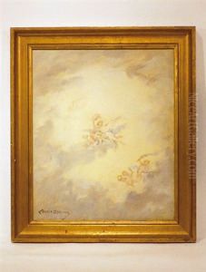 Putti Dans Des Nuees Putti Dans Des Nuees