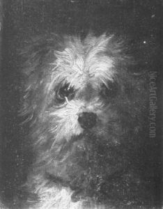 An Inquisitive Terrier by Louise Abbema