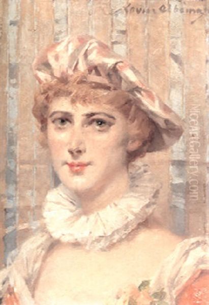 A Portrait Of A Young Lady Wearing A Ruff - view 1