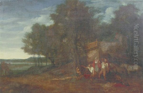 A Game Of Quoits - view 1