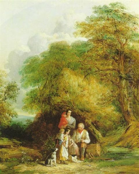 A Woodman's Family - view 1