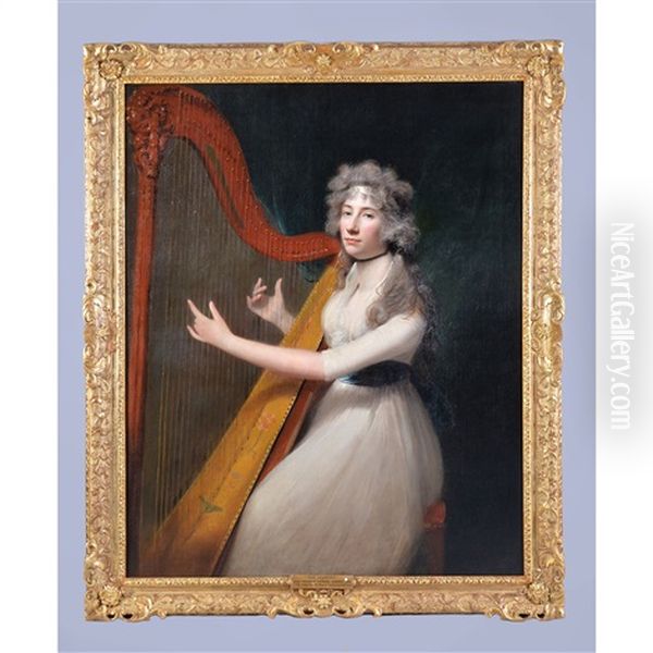 The Harpist - view 1
