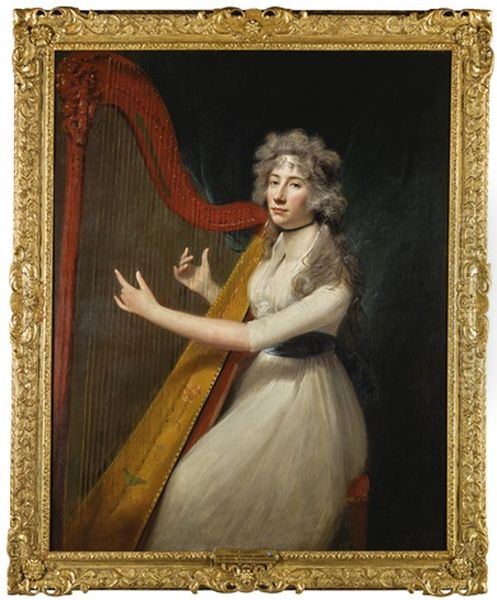 The Harpist - view 1