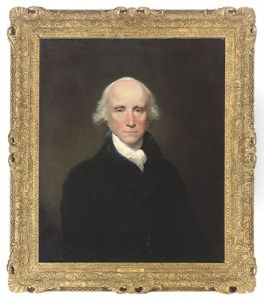 Portrait Of Warren Hastings, Governor-general Of Bengal, In A Blue Coat And White Stock