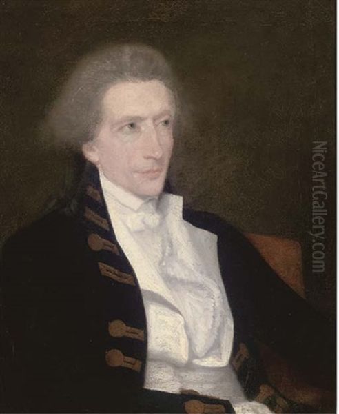 Portrait Of Captain George Burdett In Full Dress - view 1