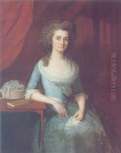Portrait Of Elizabeth Wilson, Wife Of Bishop Andrew Downe by Lemuel-Francis Abbott
