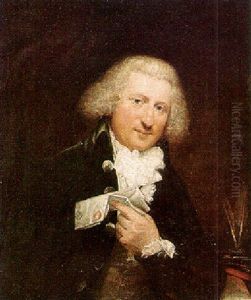 Portrait Of William Waddington Of New Bridge, Blackfriars by Lemuel-Francis Abbott