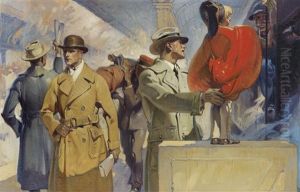 At The Train Station by Samuel Nelson Abbott