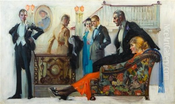 Illustration For Hart Schaffner & Marx, 1924 - view 1