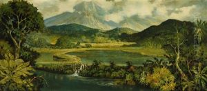 Indonesian Landscape by Soerjosoebroto Abdullah