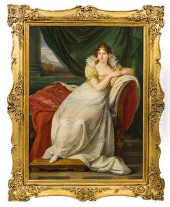 Bildnis Einer Edlen Dame by Josef Abel
