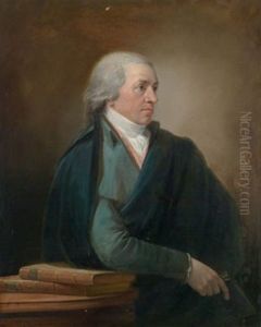 Bildnis Des Dr. Gerhard Vering (+ Bildnis Der Ehefrau Anna; Pair) by Josef Abel
