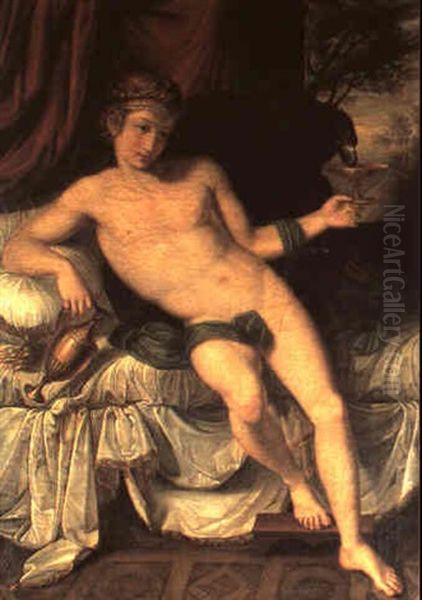 Ganymed Mit Jupiter In Gestalt Des Adlers - view 1