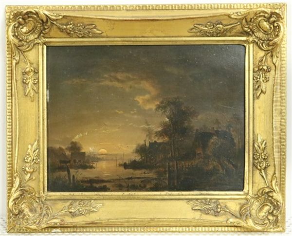 Landschap Bij Maanlicht - view 1