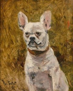 Portrait De Chien by Louis Abel-Truchet