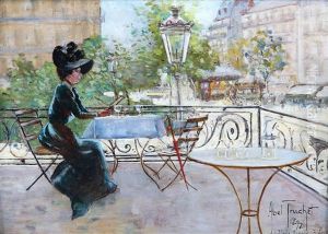 La Place Pigalle, Paris by Louis Abel-Truchet