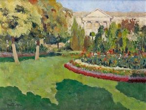 Le Jardin En Fleur by Louis Abel-Truchet