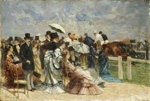 At The Races by Louis Abel-Truchet