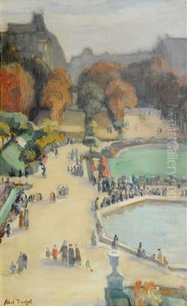 Paris, Le Jardin Du Luxembourg Anime - view 1