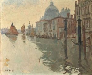 Venise, Le Grand Canal by Louis Abel-Truchet