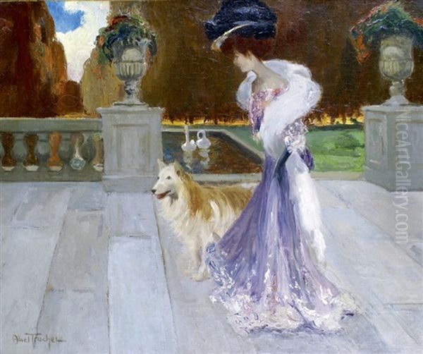 Elegante Dans Un Parc - view 1