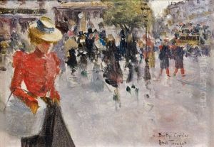 Place De L'opera by Louis Abel-Truchet