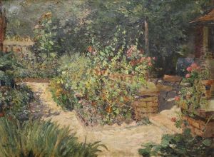 Jardin Au Printemps by Louis Abel-Truchet